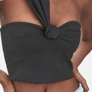 Zara One Shoulder Crop Top